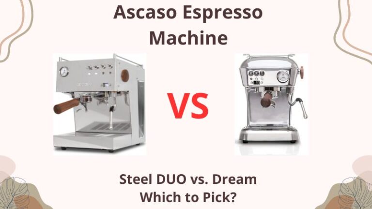 Ascaso Espresso Machine: Steel DUO vs. Dream